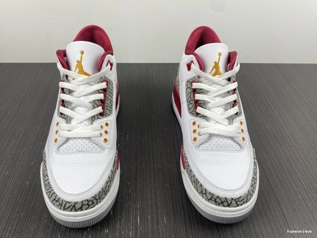 HYPE Cardinal Red CT8532-126 Jordan 3 Retro 0812